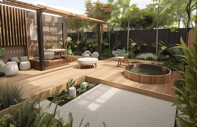 What are the raw materials used to make plastic wood co extruded flooring